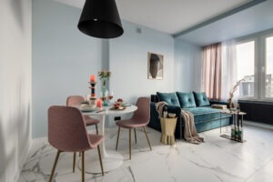 Дизайн интерьера квартиры в Киеве. Дизайнер Юлия Байдык. Студия дизайна Alta Idea Design Studio. Rosenbloom 11