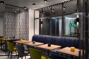 FM Cafe Restaurant. Дизайн интерьера ресторана в Киеве. Дизайнер интерьера Юлия Байдык. Студия дизайна интерьера Alta Idea Interior Design, Киев. Дизайн кафе _ 15