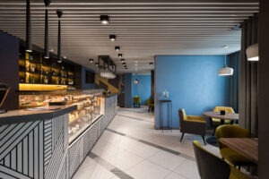 FM Cafe Restaurant. Дизайн интерьера ресторана в Киеве. Дизайнер интерьера Юлия Байдык. Студия дизайна интерьера Alta Idea Interior Design, Киев. Дизайн кафе _ 17
