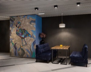 FM Cafe Restaurant. Дизайн интерьера ресторана в Киеве. Дизайнер интерьера Юлия Байдык. Студия дизайна интерьера Alta Idea Interior Design, Киев. Дизайн кафе _ 5