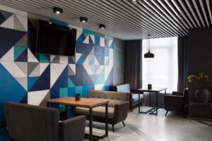 FM Cafe Restaurant. Дизайн интерьера ресторана в Киеве. Дизайнер интерьера Юлия Байдык. Студия дизайна интерьера Alta Idea Interior Design, Киев. Дизайн кафе _ 6