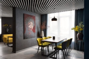 FM Cafe Restaurant. Дизайн интерьера ресторана в Киеве. Дизайнер интерьера Юлия Байдык. Студия дизайна интерьера Alta Idea Interior Design, Киев. Дизайн кафе _ 8