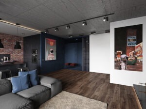 For Gentlemen Only. Дизайн интерьера квартиры в Киеве. Дизайнер интерьера Юлия Байдык. Студия дизайна интерьера Alta Idea Interior Design, Киев _ 8