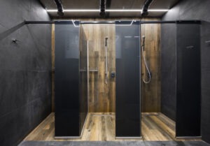 Green Fit. Дизайн интерьера спортзала в Киеве. Дизайнер интерьера Юлия Байдык. Студия дизайна интерьера Alta Idea Interior Design, Киев . Дизайн спортклуба, тренажерного зала _ 21