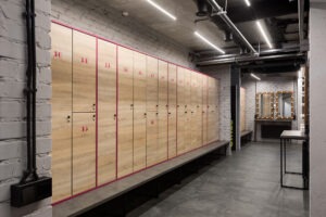 Green Fit. Дизайн интерьера спортзала в Киеве. Дизайнер интерьера Юлия Байдык. Студия дизайна интерьера Alta Idea Interior Design, Киев . Дизайн спортклуба, тренажерного зала _ 25