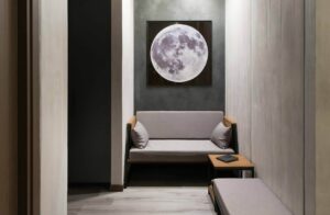 Офис Full Moon. Дизайн интерьера офиса в Киеве. Дизайнер интерьера Юлия Байдык. Студия дизайна интерьера Alta Idea Design Studio, Киев