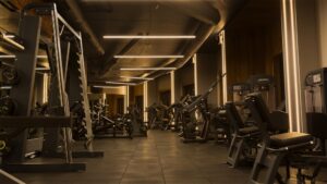 Спортклуб workshop. Дизайн интерьера спортклуба в Киеве. Дизайнер интерьера Юлия Байдык. Студия дизайна интерьера Alta Idea Design Studio, Киев _ 3