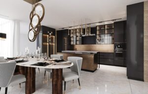 Villa N. Дизайн интерьера загородного дома в Киеве. Дизайнер интерьера Юлия Байдык. Студия дизайна интерьера Alta Idea Design Studio, Киев _ 6